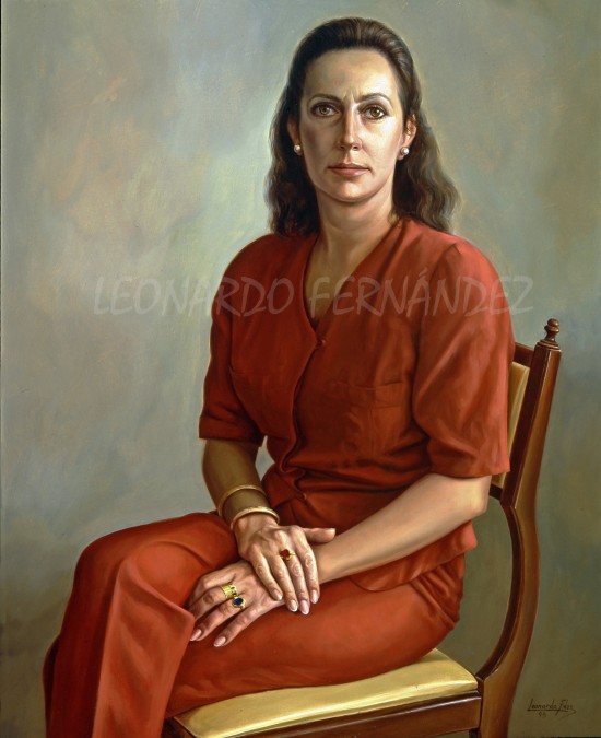 RETRATO DOÑA MARGARITA MARISCAL DE GANTE