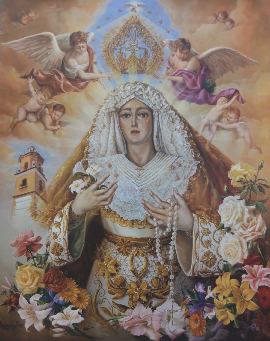 CARTEL CORONACIÓN MARÍA DE LA O