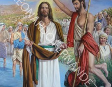 Presentación Obra Bautismo de Cristo para Álora
